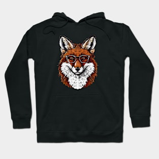 The Bookish Bandit: Foxy with Specs! Hoodie